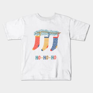 Christmas socks Kids T-Shirt